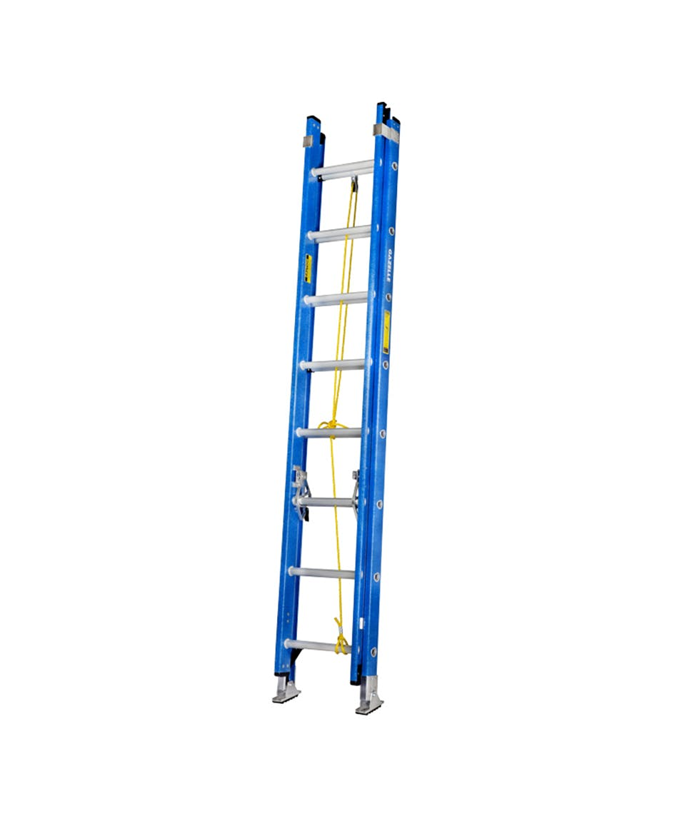 GAZELLE G3516 16FT FIBERGLASS DOUBLE EXTENSION LADDER (4.8M)