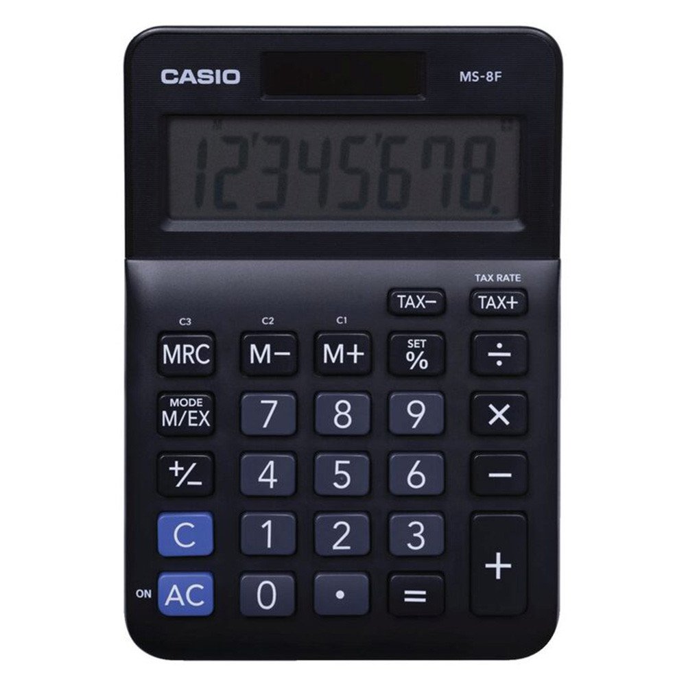 Casio Ms 8F Desktop Calculator 8 Digits