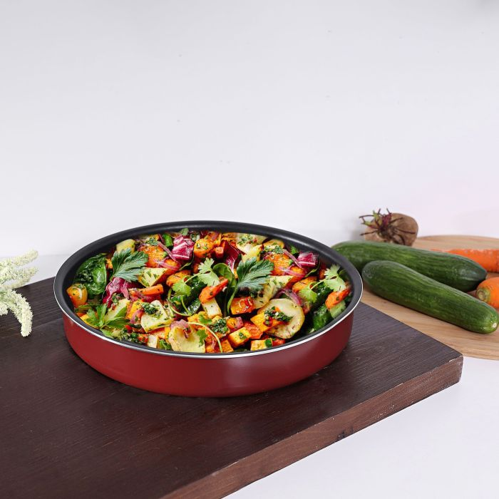Royalford RF1145-RT28 Non-Stick Round Baking Tray, 28 CM