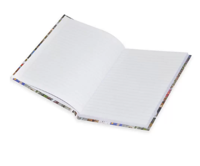 5-Piece FIS Hard Cover Notebook Single Line A5, 100-Sheets - FSNBA51903