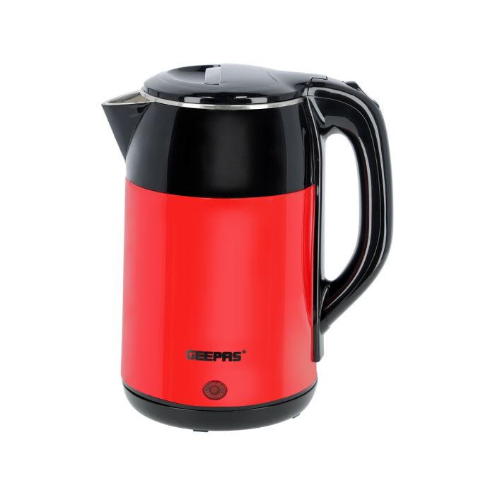 1500W 1.8L Double Layer Electric Kettle, Cordless | Boiler For Hot Water, Tea & Coffee | 2 Year Warranty