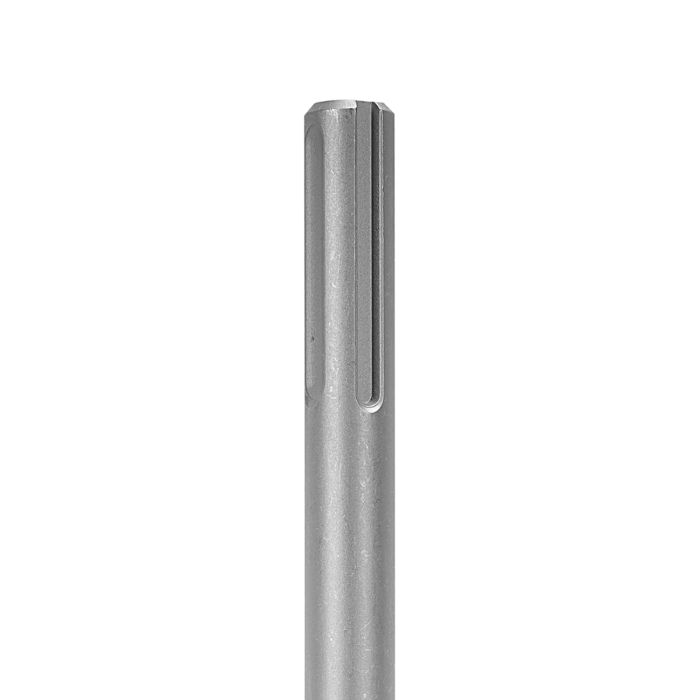 Geepas SDS Max Round Shank Chisel Flat - 25mm Wide & 400mm Long, Perfect For Compacting, Grooving, Cutting & More | Compatible For Drill, Rotary Hammers, And Impact Hammer
