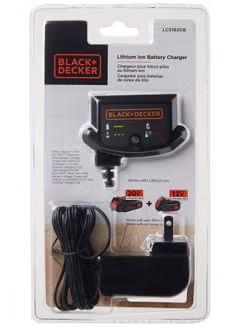 20V Max Lithium Battery Charger, Compatible With 12V And 20V Battery, Battery Sold Separately (Lcs1620B)