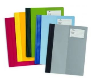 DURABLE 2745-03 CLEAR VIEW PROJECT FILE, A4 SIZE, RED COLOUR