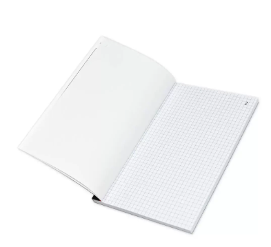 10-Piece FIS French Duplicate Books 5mm Square, Original with 1 Duplicate (50 Sest) A5 Size - FSDUA550F