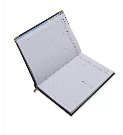 FIS A5 Diary 2023 (Arabic/English) (1-Week at a glance) Chocolate - FSDI78AE23CH