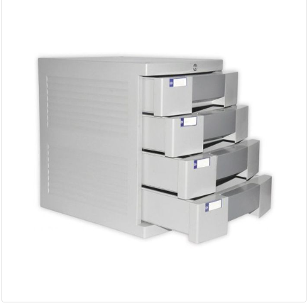 FIS FILE CABINET (PLASTIC) WITH KEY 4 DRAWERS FSOT2K
