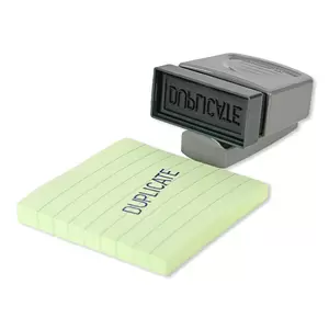 Artline X-Stamper "DUPLICATE" for Office Business Supplies, Ink Blue - ARXT1112VXCP-1PC