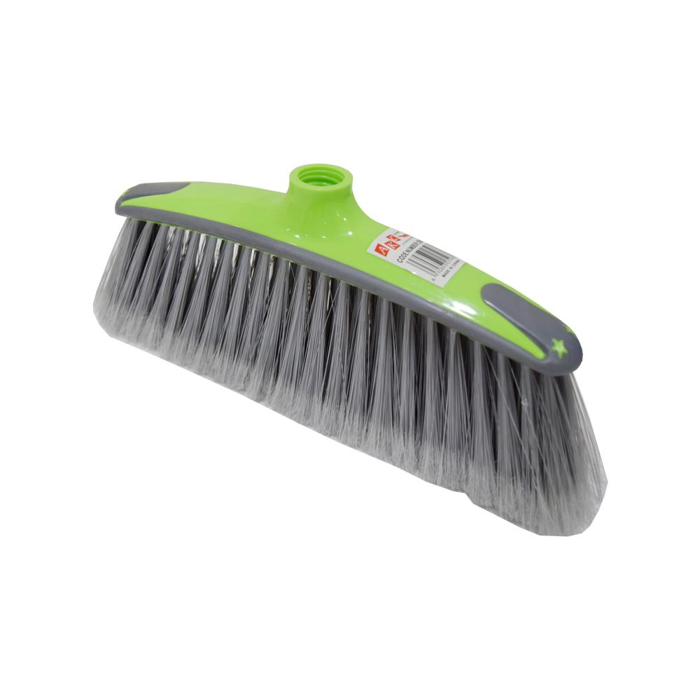 Plastic Soft Broom without Stick Green 27 x 5 cm