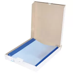 25-Piece Durable Project File, A4 Size, Blue Colour - DUPG2715-06