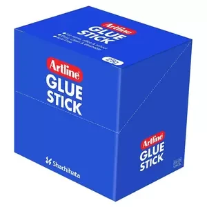 Artline Glue Stick 25g, Pack of 12 Pcs, White Color - ARGL25/12