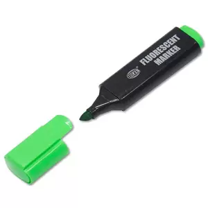Fis Fluorescent Markers - Box Of 10 Pieces (green) - FSFL05GR