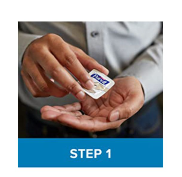 Purell Single Advanced Han Sanitizer 1.2ml 9630 2M