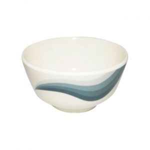 Royalford 35 Inch Melamine Ware Super Rays Round Bowl - Melamine - White - RF8030