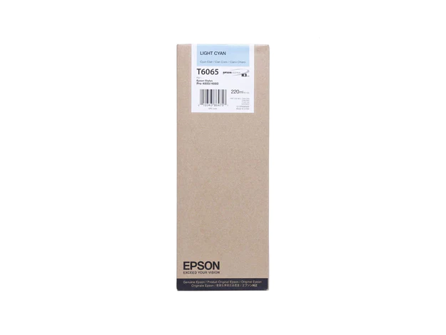 Epson T6065 Light Cyan Ink Cartridge 220ml