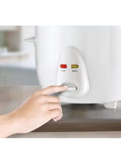 Non Stick, Rice Cooker, With Glass Lid,1.0 L 400.0 W RC1050-B5 White