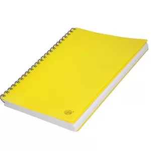 FIS 5 Subject University Books, 200 Sheets, A4 Size, Micro Perforated Pages, Yellow Colour - FSUB5SPPLE