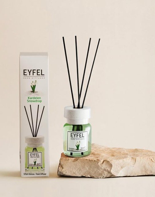 Eyfel Reed Diffuser 120ml - Snowdrop