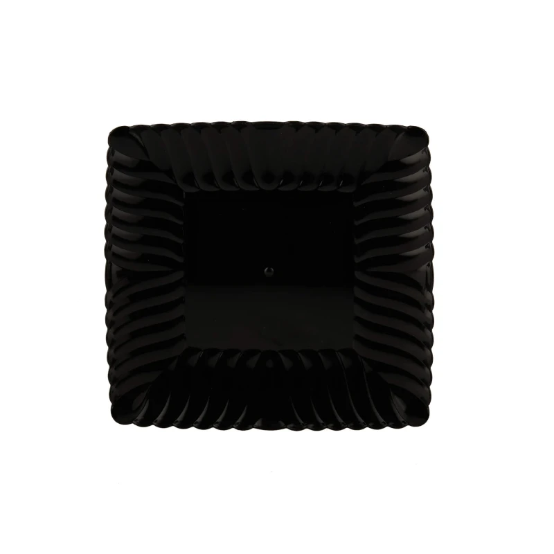 Premium Square Flower Plate 6 Pieces