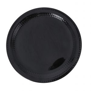 Royalford 11" Biza Dinner Plate - Melamine - Black