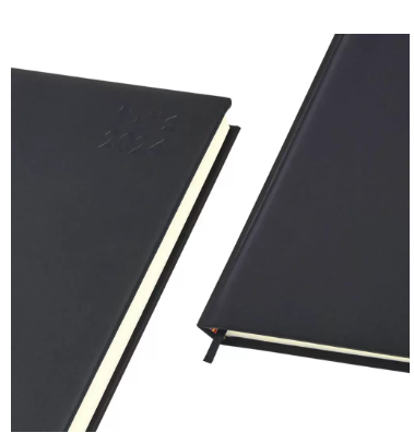 FIS A4 Diary 2024 Arabic/English (Saturday & Sunday Combined) Black - FSDI48AEP24BK
