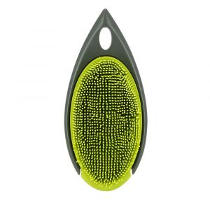 Royalford Double Side Scrubbing Brush - Plastic - Green
