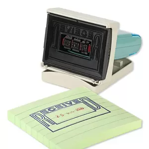 Artline X-Stamper MULTIDATER "RECEIVED & DATE" for Office Business Supplies, Ink Blue & Red - ARXT66206