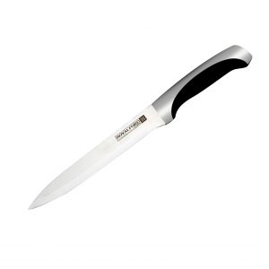 Royalford Slicer Utility Knife - Stainless Steel - Silver - 8 INCH