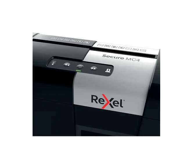 Rexel Secure MC4 Whisper-Shred™ Micro Cut Paper Shredder P-5