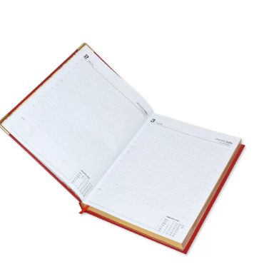 FIS Executive Diary 2023 (English) Italian PU Padded, Cover Black - FSDI88EP23BK