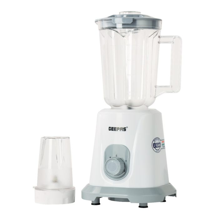 2-In-1 Blender, Multifunctional Mixer Grinder, GSB44083 | 1.5L PC Jar & Coffee Grinder | 2 Speed With Pulse Function | Safety Interlock | SS Blades
