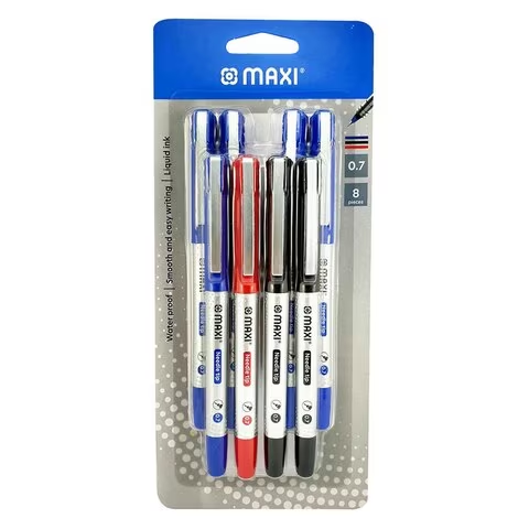 Maxi Roller Liquid Ink Pen 0.7mm Multicolour 8