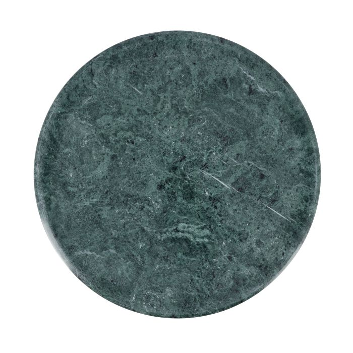 Marble Chapati Table , Natural Marble , 11", RF10140 | 100% Natural Marble | Anti-Slip Feet | Heavy Duty Construction | 27.0(Dia) * 3cm | 2.3kg