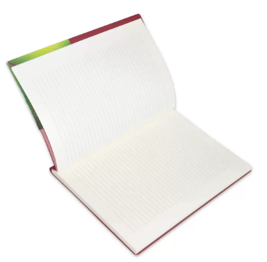 FIS Pvc Soft Cover Note Book, Size A4, Single Line with Border, 80 Sheets, Maroon - FSNBPVSLA480MR