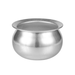 Royalford Anodized Rice Pot - Aluminum - Silver - 4 LITER