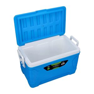 Ryaolford Insulated Ice Cooler Box - Plastic - Blue - 32 LITER