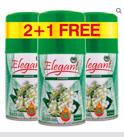 Jasmine 300ml Automatic Refill Spray