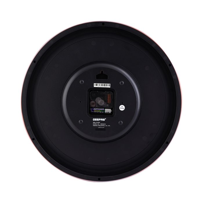 GWC4813 Wall Clock 3Dhour Numbers