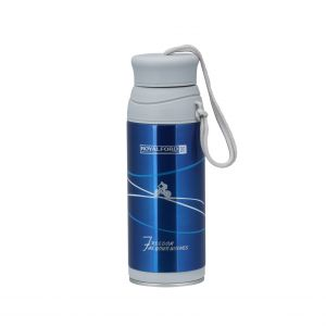 Royalford Vacuum Bottle - Stainless Steel - Blue - 320 ML - RF6607 - RF6607
