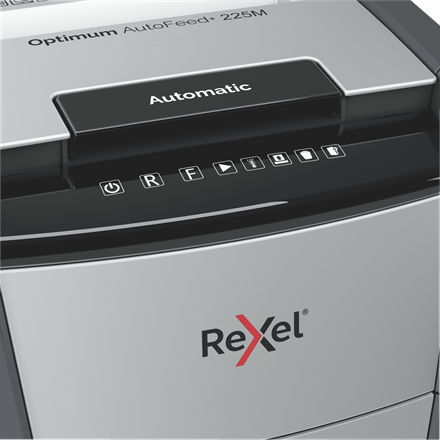 Rexel Optimum AutoFeed+ 225M Automatic Micro Cut Paper Shredder