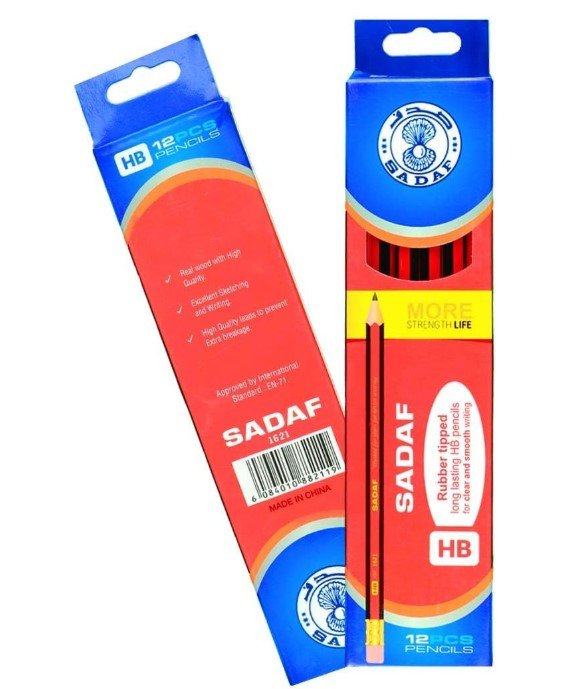 Sadaf 1621 Pencil More Sharp Red/Black