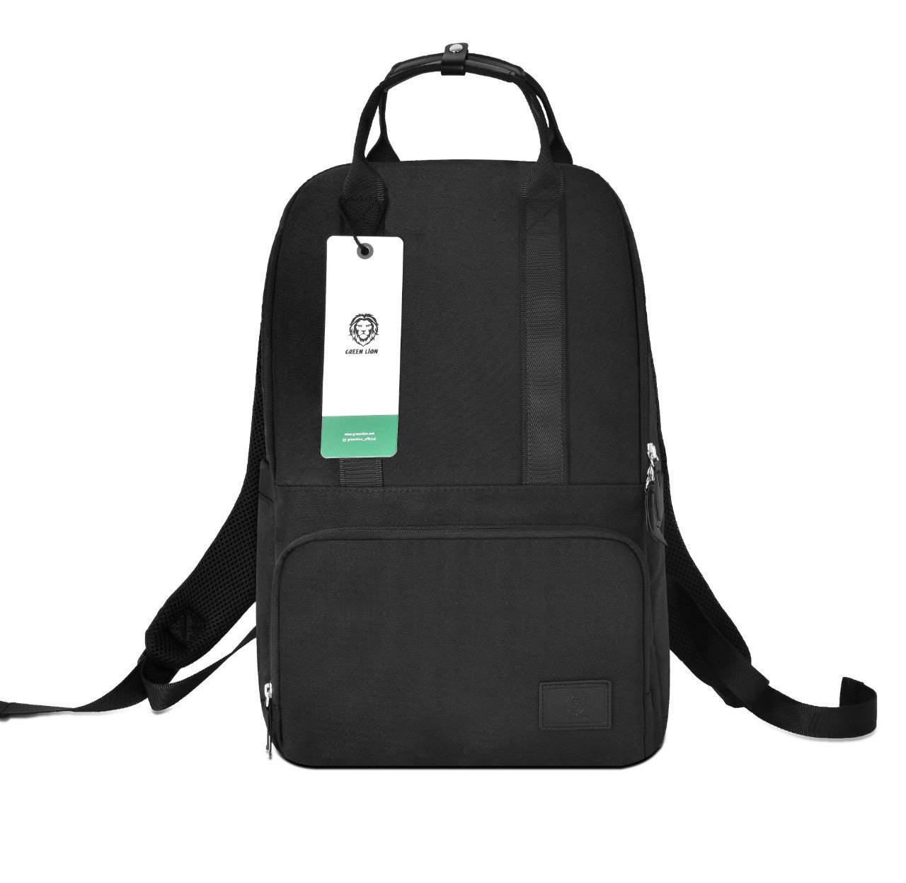 Green Lion Gear Plus Laptop Backpack - Black