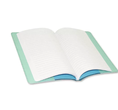 Fis Executive Soft Cover Notebook, Italian Pu Cover, Single Ruled, 96 Sheets With Gift Box, Green Color, A4 (210 X 297 Mm) - Fsnba4gr