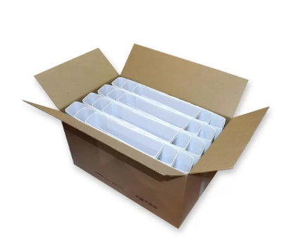 Pack of 24 Pieces Fixed Mechanism Lock Box File Folder White