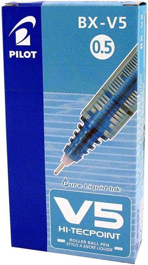Pilot BX-V5 Hi Tecpoint Roller Pen 0.5 Blue