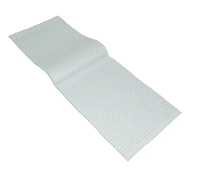12-Piece FIS Writing Pads, Single Ruled, Tower Design, A4 Size (70 Sheets x 12 Pcs) - FSPDTOW70A4