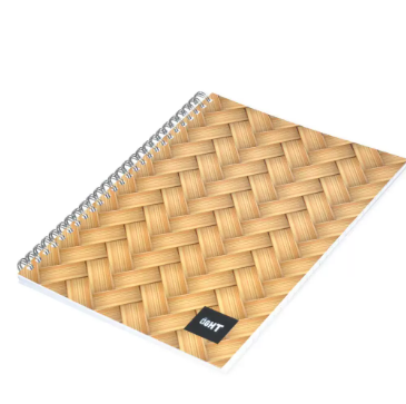 LIGHT Pack of 10 Spiral Soft Cover Notebook, Single Line, 9X7 Inches (22.86 X 20.32 CM), 100 Sheets -LINB971607S