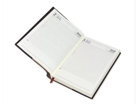 FIS A5 Diary 2023 (English) Green - FSDI17E23GR