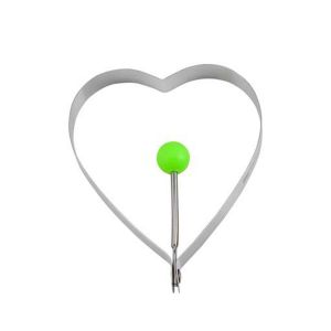 Royalford Egg Fry Mold - Stainless Steel - Silver - 6294016420721