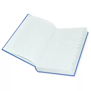 FIS Stock Register 6Quire F/S Size, Blue - FSCLSTOCK6Q